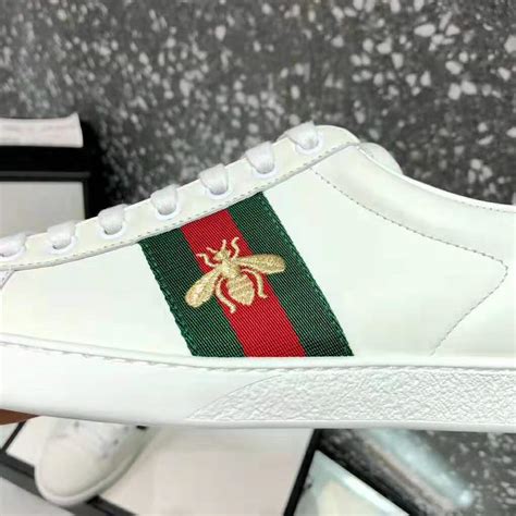 gucci ace embroidered sneaker bee|original gucci bee sneakers.